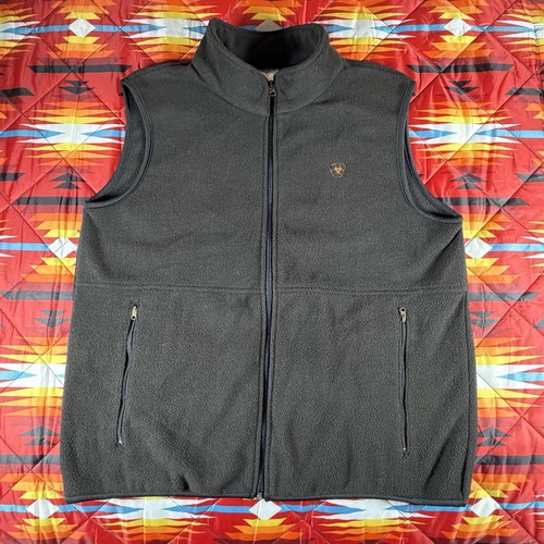 Ariat vest mens - medium, black